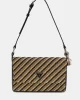 Guess Sımona Flap Shoulder Bag Kadın Siyah Omuz Çantası HWWG9210190-NTB