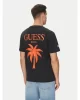 Guess Ss Cn Gd Palm Tee Erkek Siyah T-Shirt F5GI09KA260-JBLK