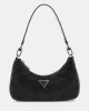 Guess Zalına Mını Top Zıp Shldr Bag Kadın Siyah Omuz Çantası HWRB9350720-BLA