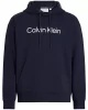 Calvin Klein Erkek Logolu Kapüşonlu Lacivert Sweatshirt