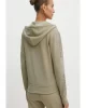 Guess Hooded Scuba Sweatshırt Kadın Haki Eşofman Üstü W5RQ03KBYE2-A90O