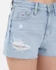 Tommy Hilfiger Kadın Siyah Yüksek Bel Kısa Şort