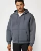 Guess Imaı Hoodıe Zıpped Sweatshırt Erkek Gri Ceket Z4BQ08FL044-G9D2