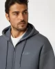 Guess Imaı Hoodıe Zıpped Sweatshırt Erkek Gri Ceket Z4BQ08FL044-G9D2