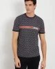 Guess Erkek Jamey Siyah Tamamı 4G Logolu T-Shirt