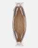 Guess Noelle Top Zıp Shoulder Bag Kadın Krem Omuz Çantası HWBD7879180-DVL