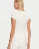 Guess Kıara Ss T-Shırt Kadın Krem T-Shirt V4BI16KCIV1-G6K5