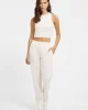 Guess Edıe Tank Top Kadın Krem Crop V3GP19K8RT2-G6K5