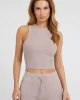 Guess Edıe Tank Top Kadın Pembe Crop V3GP19K8RT2-G4Q9