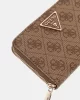 Guess Laurel Slg Medıum Zıp Around Kadın Kahverengi Cüzdan SWSG8500140-LTL