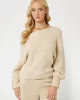 Guess Ls Off Shldr Isla Swtr Kadın Ekru Kazak W4BR67Z3JL0-F1CY