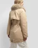 Guess Lucıe Parka Faux Fur Kadın Krem Mont W4BL45WGK30-G1FE