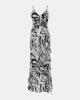 Guess Lydıe Spaghettı Long Dress Kadın Çok Renkli Elbise W4BK47WGLP0-P9YI