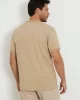 Guess Marshall T-Shırt Erkek Bej T-Shirt Z2YI05J1314-P13W