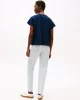 Tommy Hilfiger  Kadın  Mavi  Logolu T-Shirt