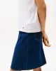 Tommy Hilfiger Kadın Beyaz Rahat Kesim Kolsuz Tişört