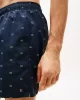Tommy Hilfiger Erkek Lacivert Baskılı Deniz Şortu