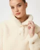 Guess Mıdge Sherpa Anorak Kadın Krem Sweatshirt V4BL05KCIP0-G1Z3