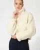 Guess Mıdge Sherpa Anorak Kadın Krem Sweatshirt V4BL05KCIP0-G1Z3