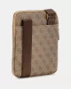 Guess Mılano Crossbody Flat Erkek Kahverengi Askılı Çanta HMEVZLP2223-BBO