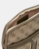 Guess Mılano Crossbody Flat Erkek Kahverengi Omuz Çantası HMMISTP5123-SMG