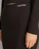 Calvin Klein Kadın Yüksek Bel Slim Fit Siyah Mini Kalem Etek