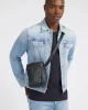 Guess Mılano Xbody Double Pckt Erkek Siyah Omuz Çantası HMEVZLP3163-BLA