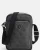 Guess Mılano Xbody Double Pckt Erkek Siyah Omuz Çantası HMEVZLP3163-BLA