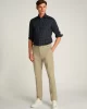 Calvin Klein Erkek  İnce Streç Twill Haki Chino Pantolon