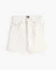 Tommy Hilfiger Kadın Beyaz Regular Denim Mom Şort