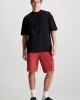 Calvin Klein MONOLOGO BADGE SHORT Erkek Kırmızı Şort J30J325132-XA0