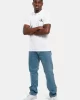 Calvin Klein Erkek Monogram Polo Yaka Beyaz T-shirt