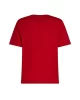 Tommy Hilfiger Erkek  Logolu Kırmızı T-Shirt