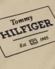 Tommy Hilfiger Erkek Logo Baskılı Bej T-Shirt
