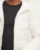 Guess New Aleta Long Puffer Jacket Kadın Krem Mont V4YL05WF3X0-G1O6