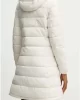 Guess New Aleta Long Puffer Jacket Kadın Krem Mont V4YL05WF3X0-G1O6
