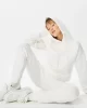 Guess New Alısa Hooded Sweatshırt Kadın Krem Sweatshirt V2YQ08K7UW2-G6K5