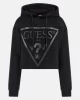 Guess New Alısa Hooded Sweatshırt Kadın Siyah Sweatshirt V2YQ08K7UW2-JBLK