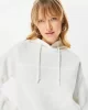 Guess New Alısa Hooded Sweatshırt Kadın Krem Sweatshirt V2YQ08K7UW2-G6K5