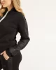Guess New Allıe Scuba Zıp Sweatshırt Kadın Siyah Eşofman Üstü V2YQ17K7UW2-JBLK