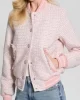 Guess New Glorıa Tweed Bomber Kadın Pembe Ceket W5RL10WGVH2-F64L