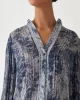 Guess New Josette Ls Top Kadın Mavi Gömlek W5RH16WDW82-P7VG