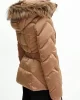 Guess New Olga Short Real Down Kadın Krem Mont W4BL53WEX52-G1DQ