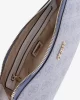 Guess Noelle Dbl Pouch Crossbody Kadın Mavi Mini Çanta HWBG7879710-BNN