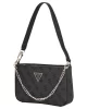 Guess Noelle Mını Top Zıp Shoulder Kadın Antrasit Mini Çanta HWBG7879720-CLO