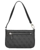 Guess Noelle Mını Top Zıp Shoulder Kadın Antrasit Mini Çanta HWBG7879720-CLO