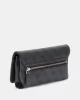 Guess Noelle Xbody Flap Organızer Kadın Antrasit Mini Çanta HWBG7879750-CLO