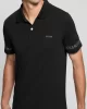 Guess Nolan Ss Polo Erkek Siyah T-Shirt M5RP66J1314-JBLK