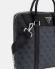 Guess Parma Document Case W Handles Erkek Siyah Laptop Çantası HMEVZLP3138-BLA