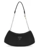 Guess Phaedra Top Zıp Shoulder Bag Kadın Siyah Çapraz Çanta HWWG9638170-BLA